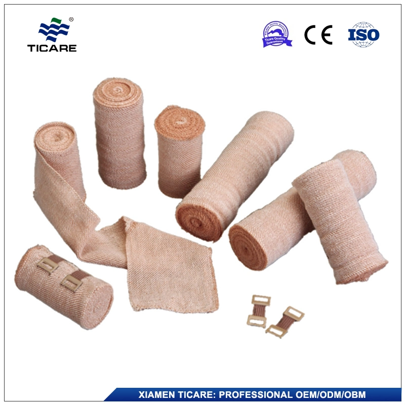 Skin Color Rubber High Elastic Compression Bandage 5cm 7.5cm 10cm