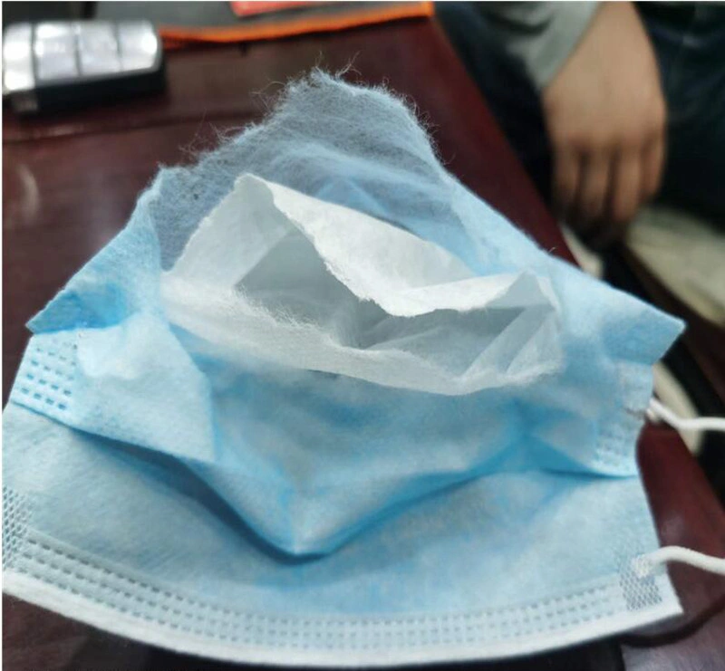 Disposable Protective Mask 3 Layer Ply Non-Wove Filter Mouth Face Mask Cotton Anti Dust Fog Haze Melt Blown Ear-Loop Mouth Protective Masks Dust Mask Ffp