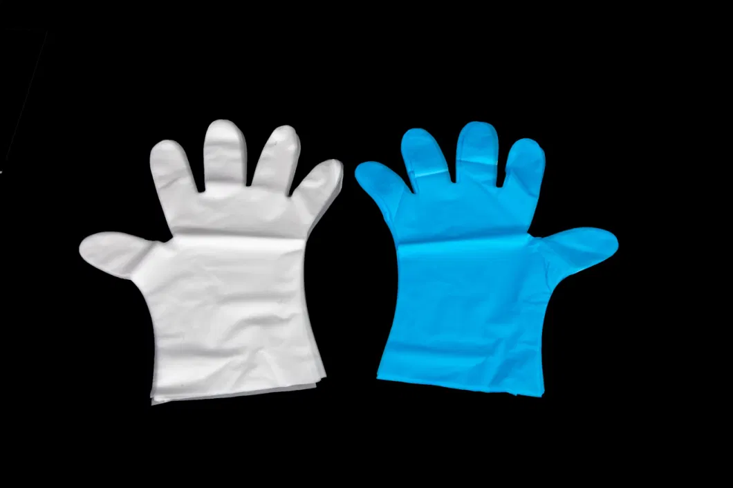 High Quality Disposable Plastic Poly PE HDPE LDPE CPE TPE EVA Gloves for Cooking