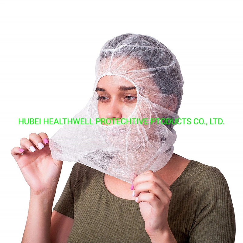 Disposable Hood Cover Disposable Face Hood Nonwoven Astronaut Caps Space Cap