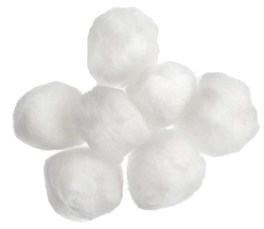 100% Cotton Medical Sterile Dressing Absorbent Disposable Cotton Gauze Ball for Hospital