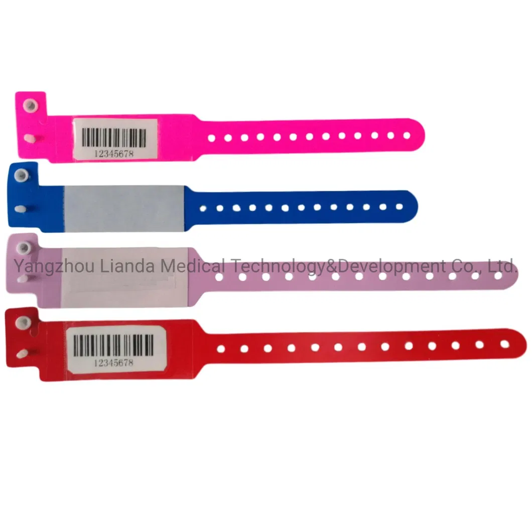 Disposable ID Bracelet Medical Waterproof Identification Bracelet for Hospital Adult and Child