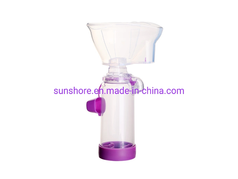 Spacer Chamber with Silicone Mask for Asthma Therapy