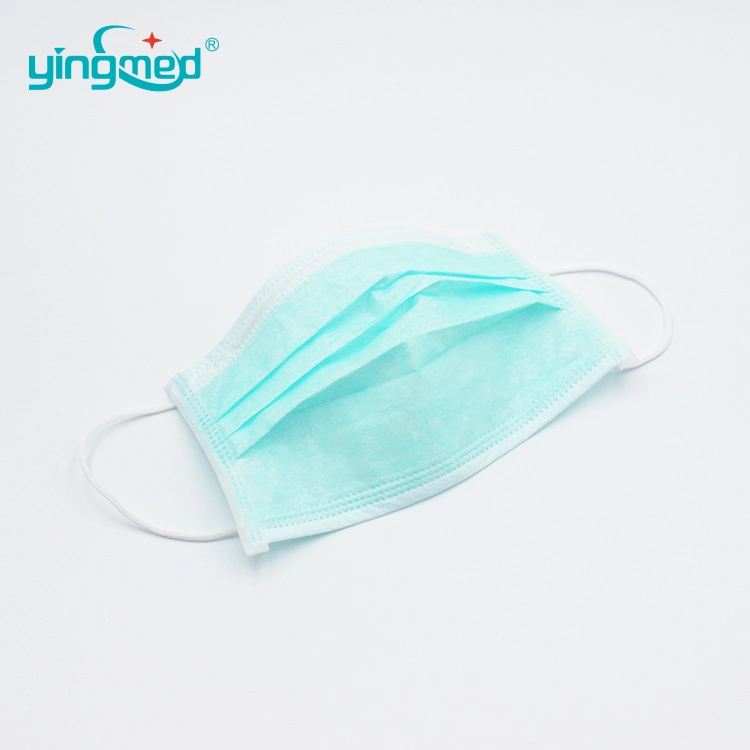 Disposable 3-Ply Face Mask 3-Layer Facial Mask with Meltblown Cloth for Civil Use Adult Children Mask Disposable Dust Face Mask Protective Mask
