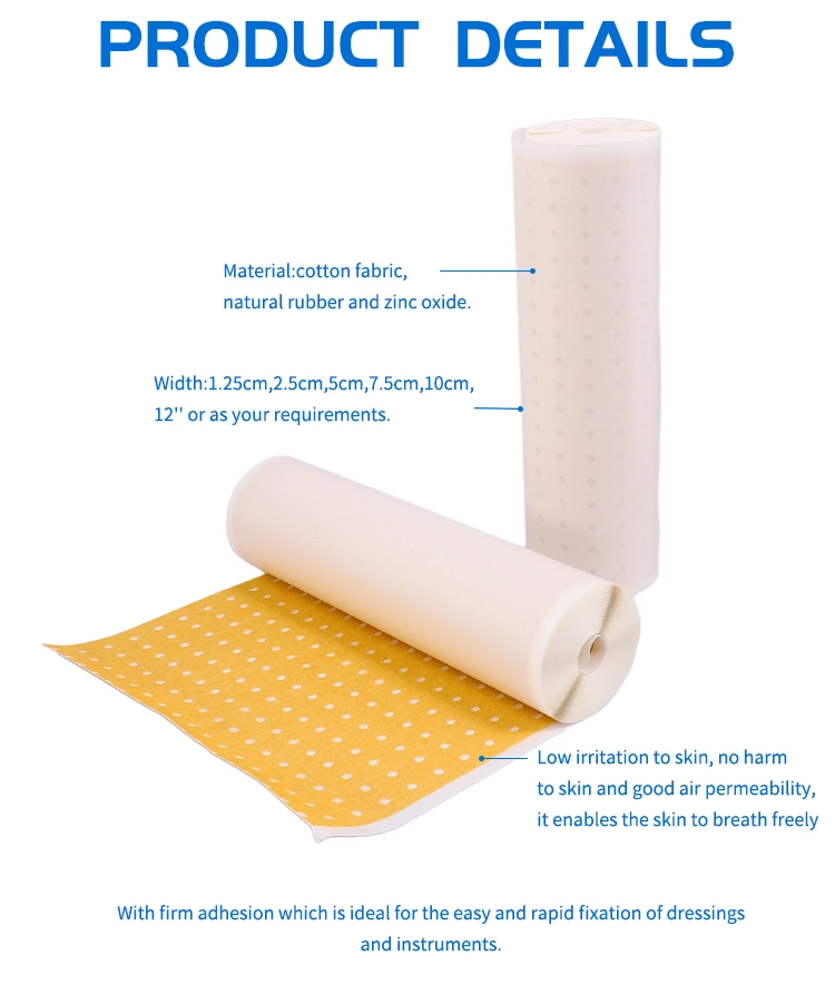 Sparadrap Aperture Adhesive Plaster with Holes Perforated Zinc Oxide Plaster Tape