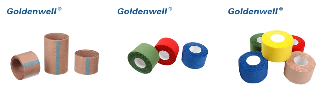 Hot Sales Cotton Colorful Medical Waterproof Sport Tape