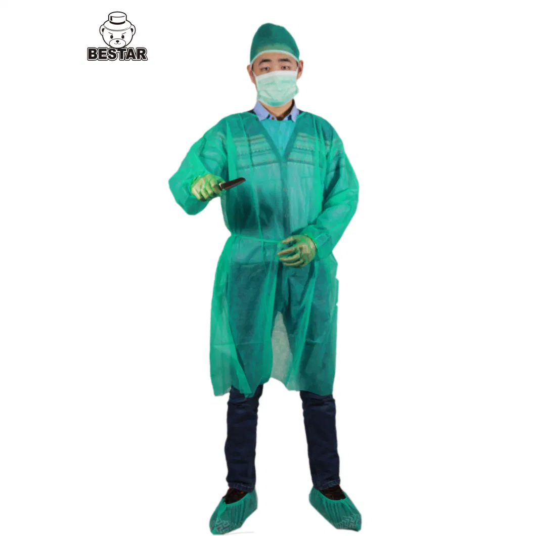 Disposable Nonwoven Spp Isolation Gown