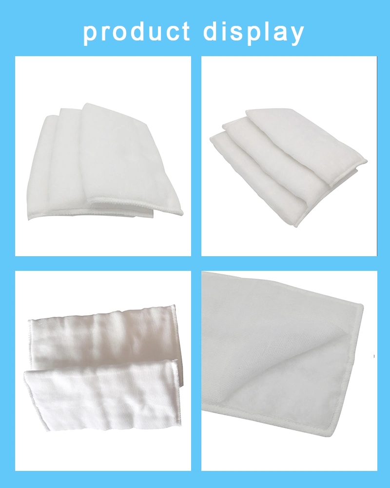 Medical Dressing Pads Absorbent Dressing Pads Blood Hemostatic Lap Sponge Wound Dressing Cotton Pads