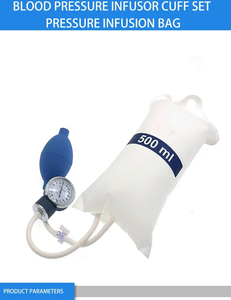 Medical Disposable Pressure Bag for Infusion and Transfusion Blood