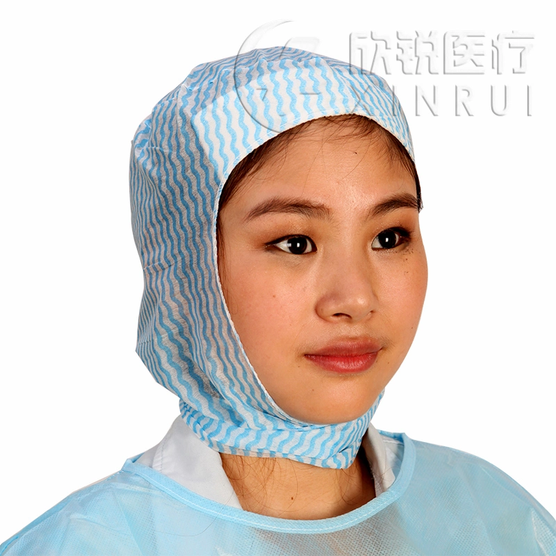 Disposable Non-Woven Astronaut Cap with Sweat Band