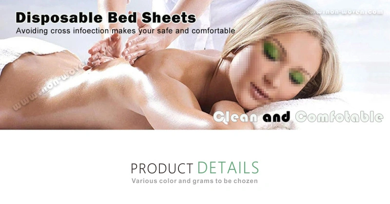 Disposable Nonwoven Bed Cover for Hospital SPA Beauty