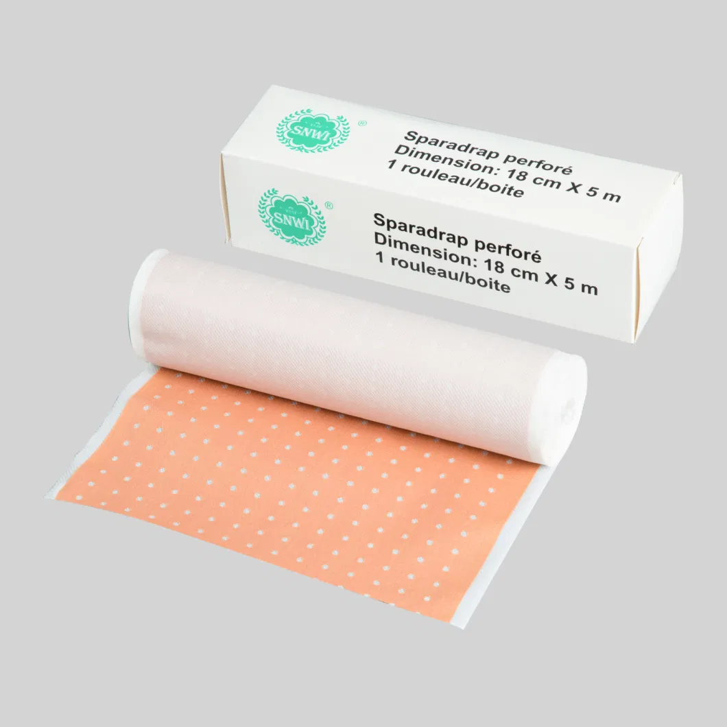 High Quality Disposable Surgical Products Medical Hot Melt Adhesive Tape (Non-woven/PE/Silk) with or Without Cutter