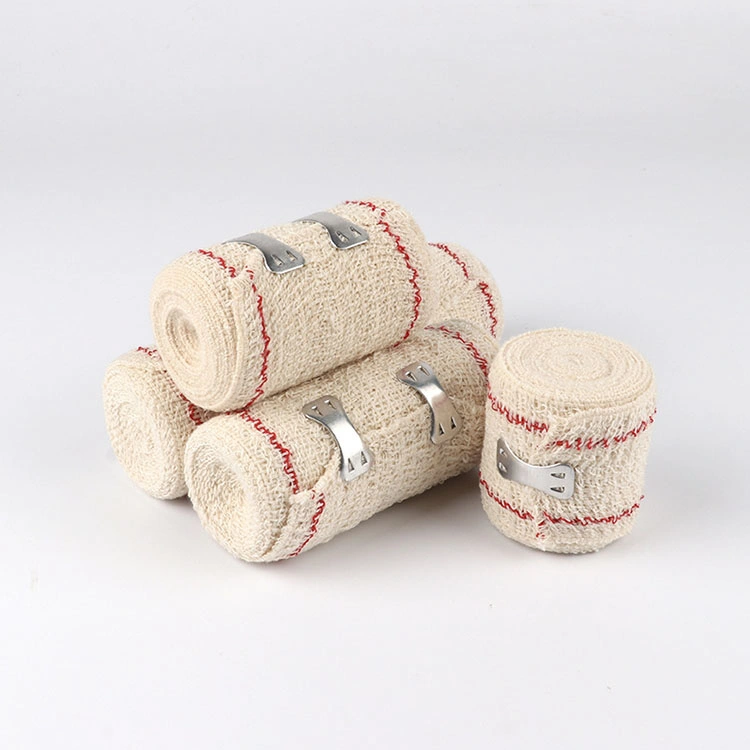 Medical Supply Cotton Crepe Bandage Elastic Cohesive Crepe Bandage