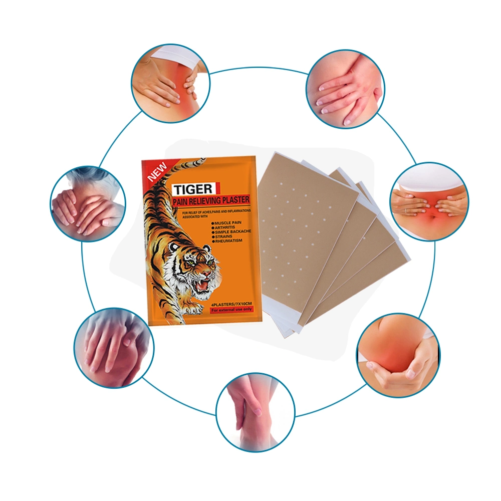 2022 Hot Sell Relieve Shoulder Fatigue Tiger Pain Relieving Plaster