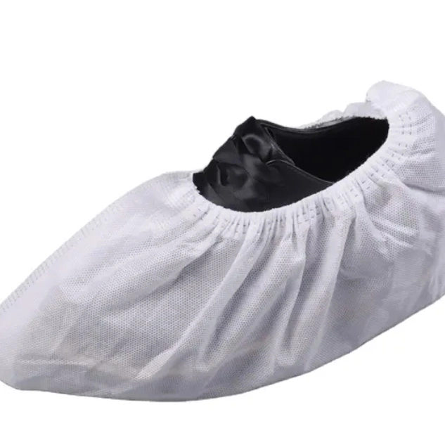 Competitive Price PP+CPE Shoe Cover with Best Quality Coated Shoe Cover