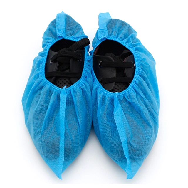 Disposable Medical Non Woven Surgical Non Skid Shoe Cover Anti Slip Boot Covers