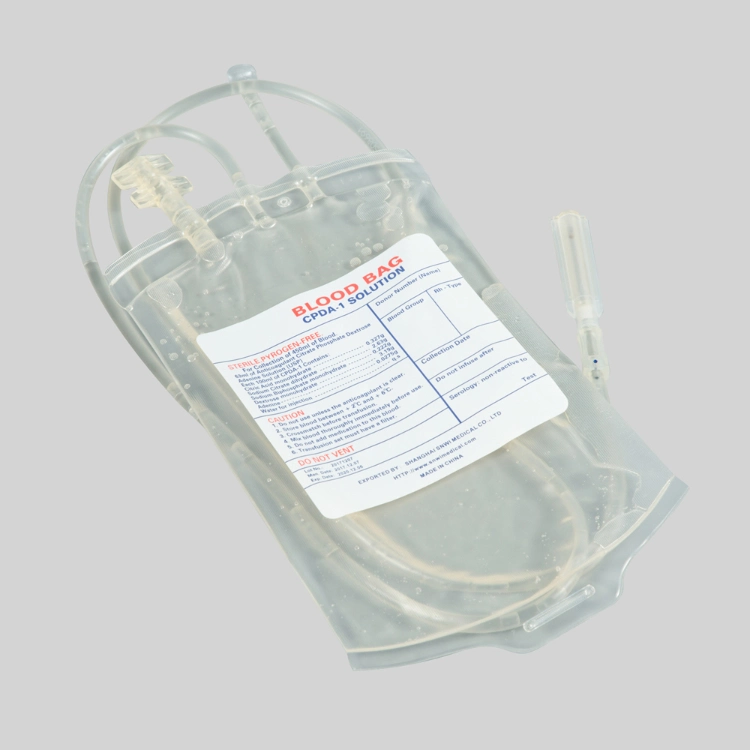 Medical Disposable Single Double Triple Transfusion Blood Collection Bag