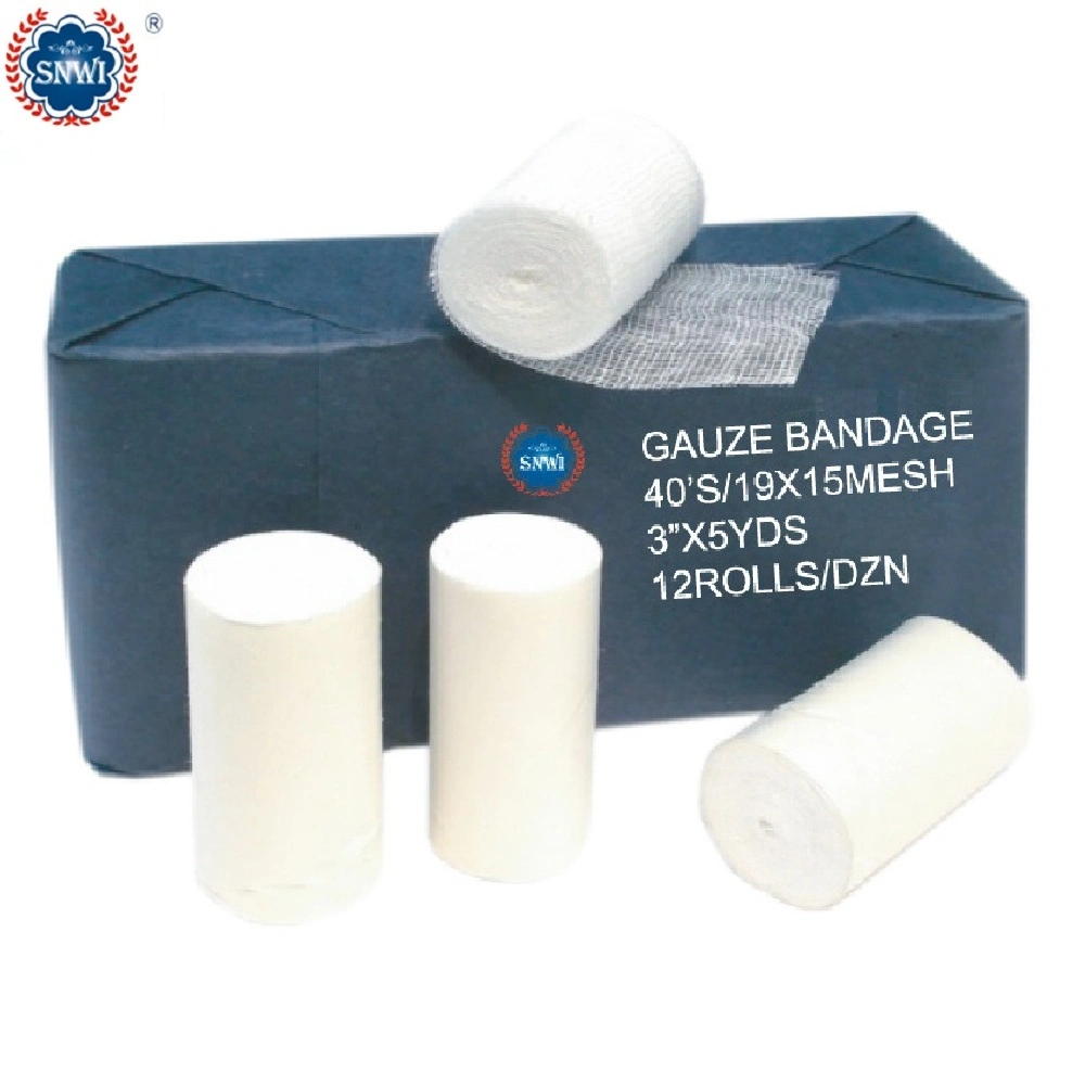 Wholesale Disposable Medical Surgical Supply Sterile Elastic 100% Cotton Crepe Bandage Used in Hospital