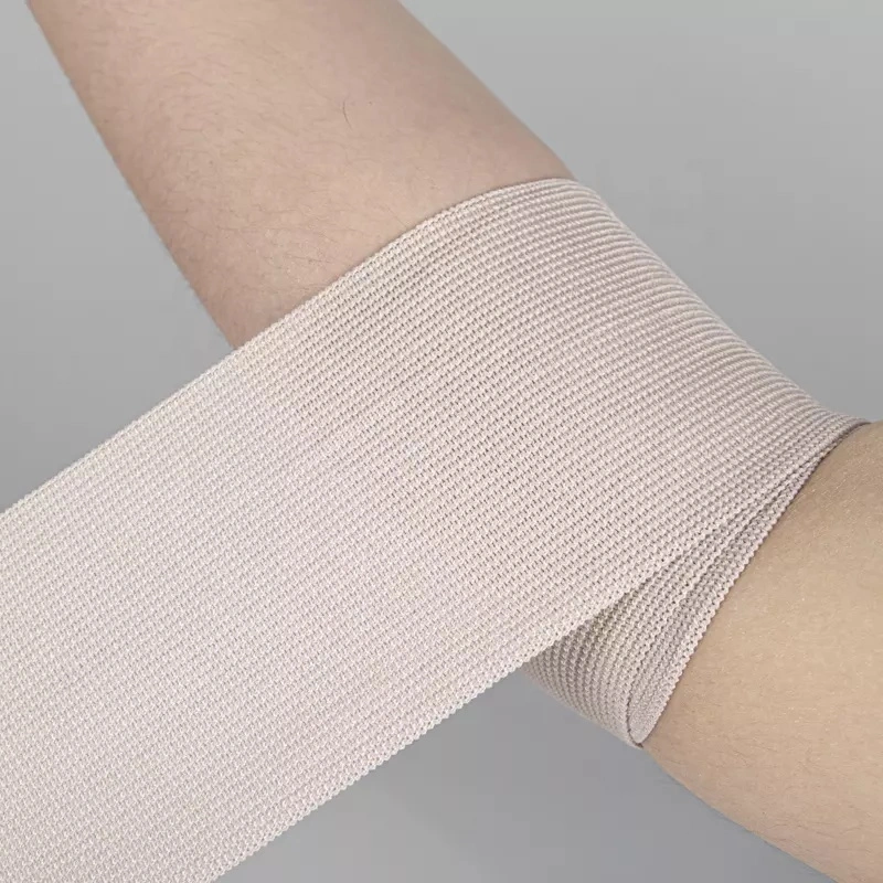 Factory Price High Compression Elastic Body Wrap Bandage Skin Color on Roll