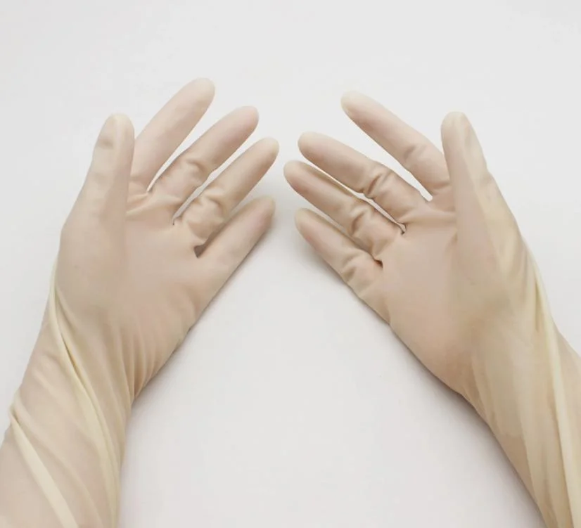 Disposable Medical Sterile Long Sleeve Latex Gynecological Gloves