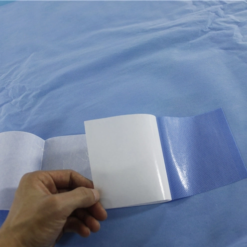 Disposable Medical Sterile Adhesive Surgical Drape for Urology