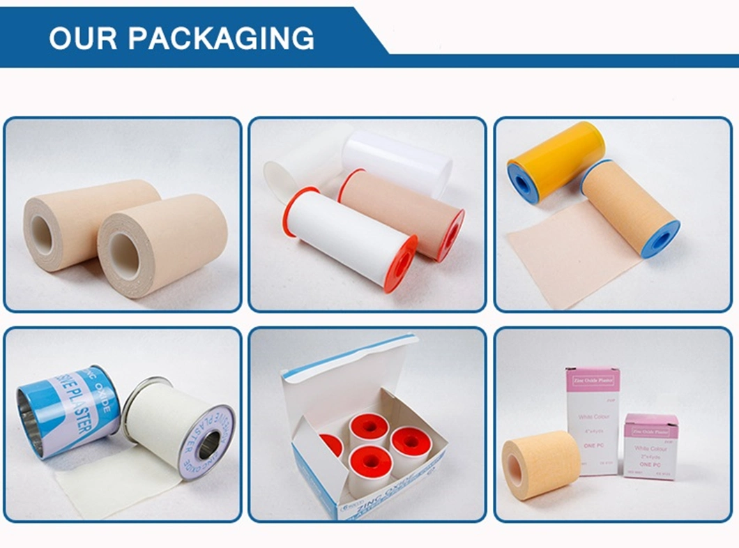 Free Samples Zinc Oxide Adhesive Plaster (Plastic Cans)
