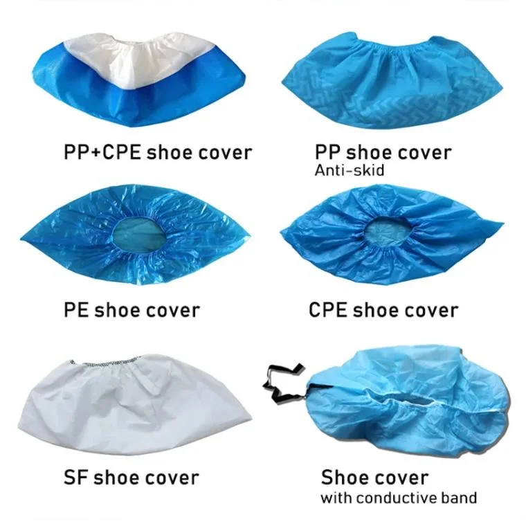 Floor Protection Disposable Shoe Covers Non Woven Boot Covers