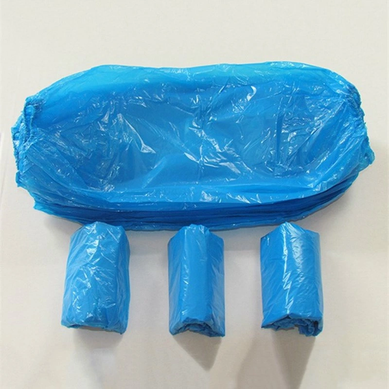 Non Woven Disposable Waterproof Plastic Arm Blue Sleeve Cover