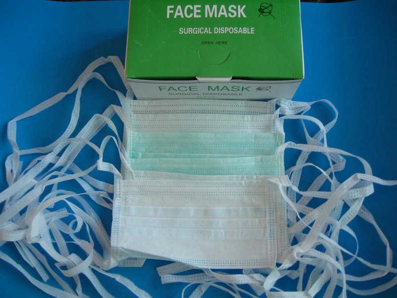 Stock Sale for Tie on Nonwoven Face Mask