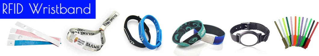 Disposable Concert NFC Wristband / Entrance Ticket NFC Identification Bracelet