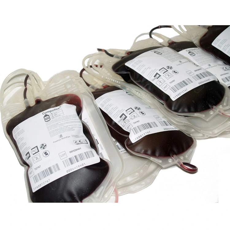 Disposable Blood Bag Single Use Single Double Triple Quadruple