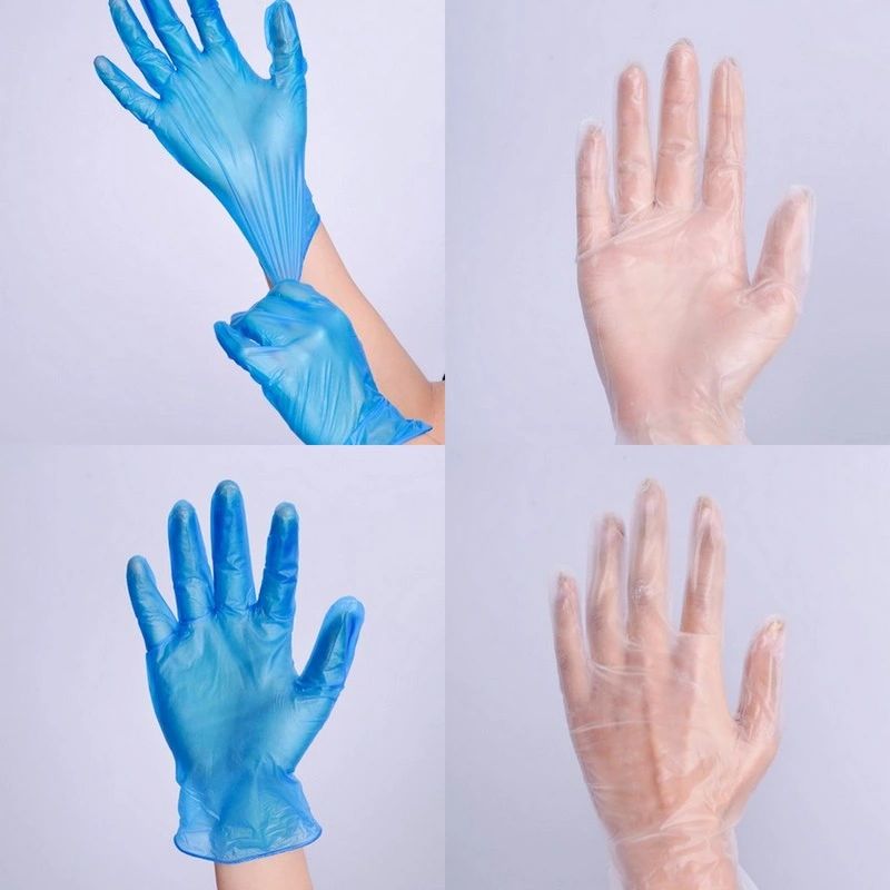 Disposable Powder Free PE/PVC/Vinyl Glove for Medical Exam Latex Free