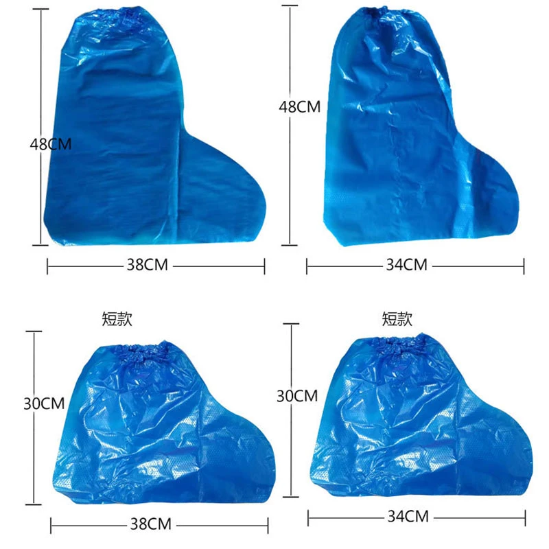 Disposable PE CPE PP SMS Microporous Plastic Nonwoven Waterproof Anti Slip Nonskid Industry/Cleanroom/Lab/Boot/Shoe Cover