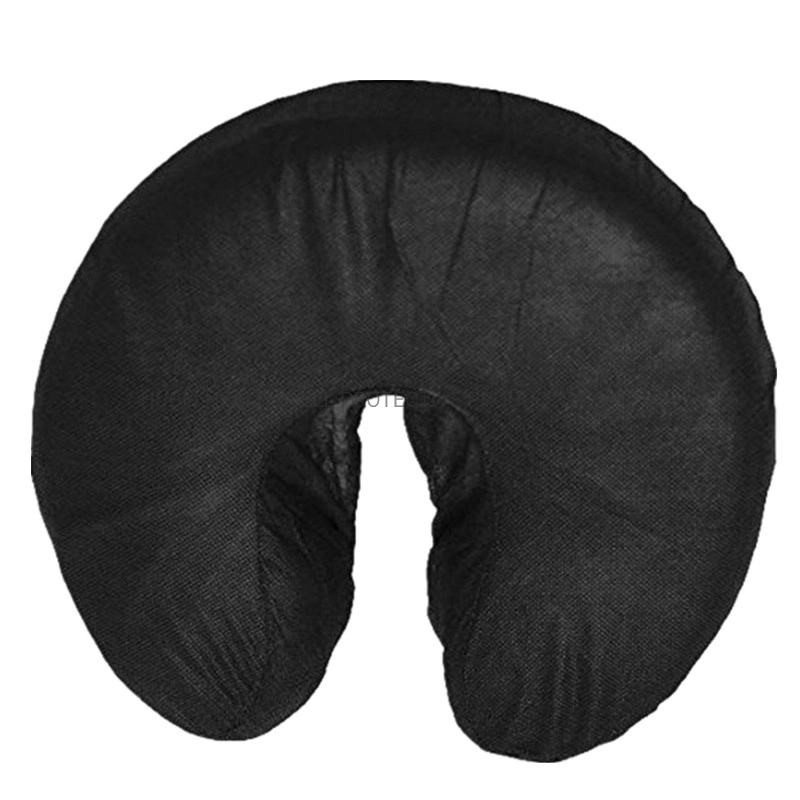 Non Woven Disposable Sanitary Protective U Shape Pillow Cover Headrest Covers