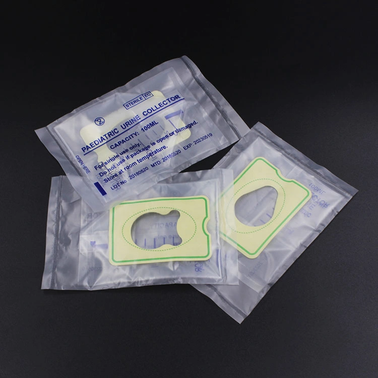 High Quality Disposable PVC Pediatric Baby Urine Collection Bag Collector for China Supplier