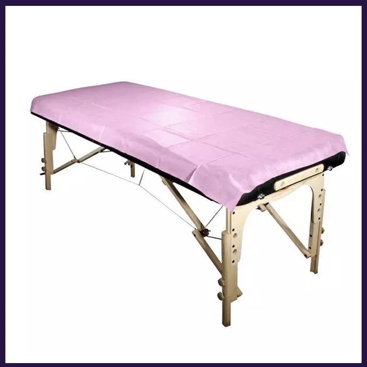Hot Sale Disposable PP Non Woven Bed Cover with Elastic for SPA/Massage