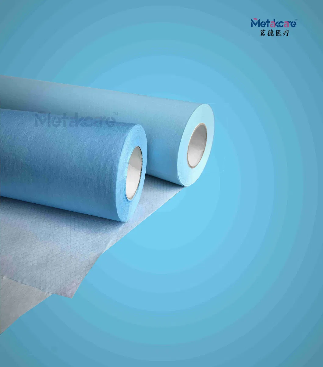 Disposable PP/ Nonwoven Fabric Medical Bed Sheet in Roll