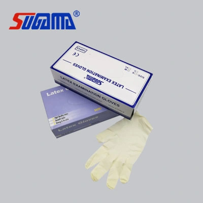 Latex Powdered Examination Gloves with Good Price