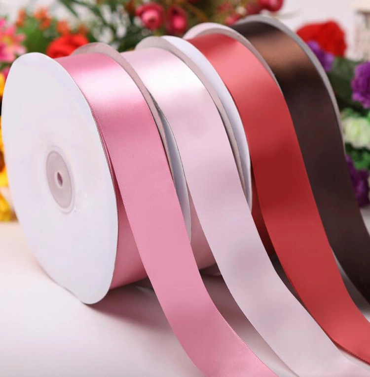 Custom Printed Satin Wired Silk Lace Decoration Tape for Clothing (RB80007)