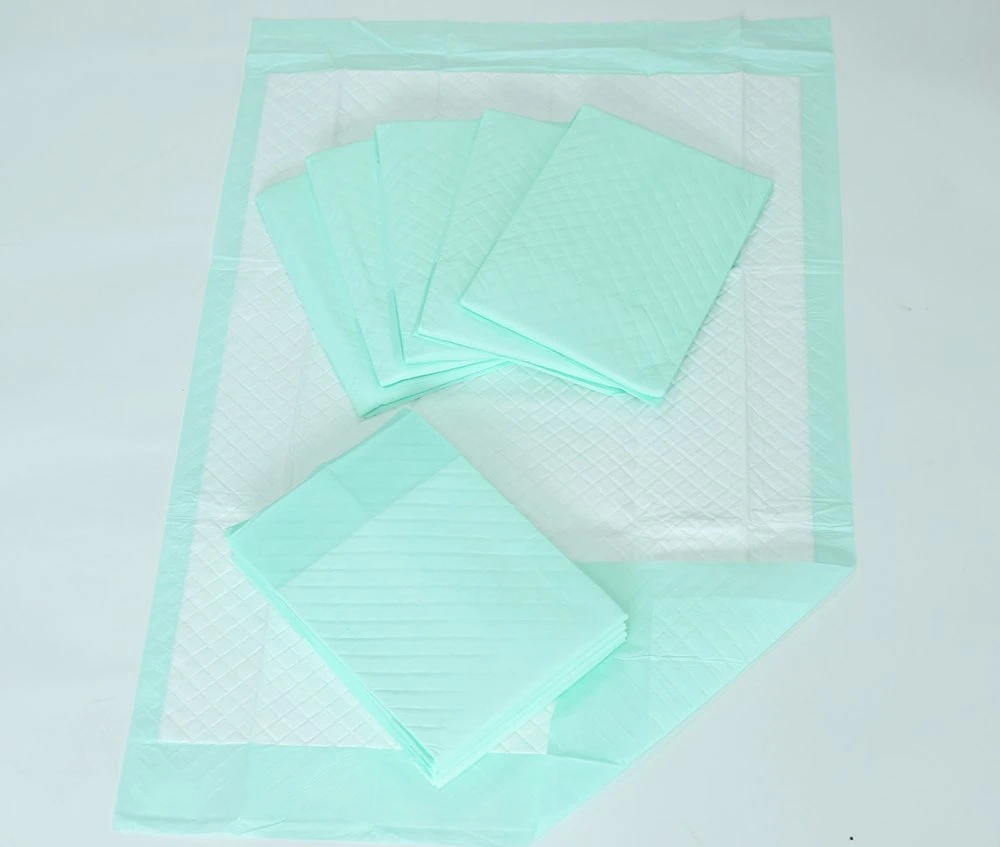 Personal Care High Absorbent Blue Film Hospital Medical Disposable Pad Adult Underpad Manufacturer