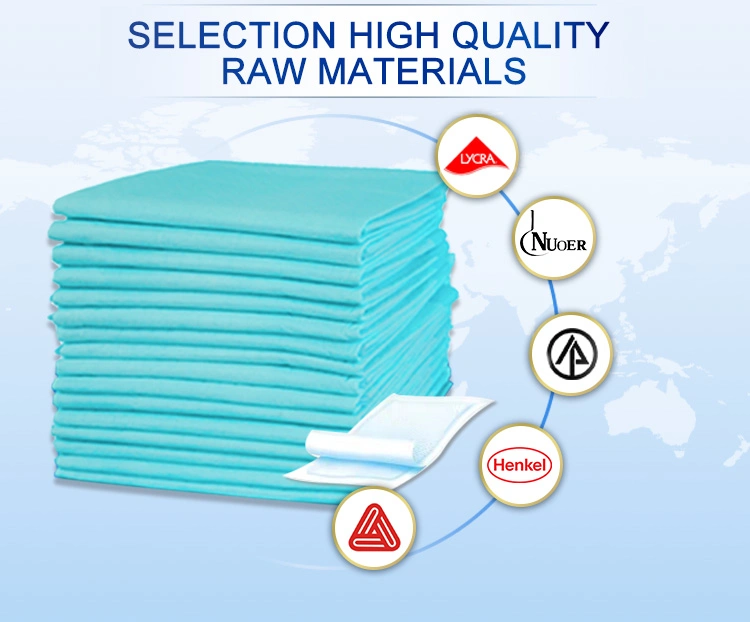 Bed Pads Disposable Incontinence Underpads Hospital Chucks Mattress Protector Mats for Elderly Patients &amp; Kids Waterproof Adult Underpad