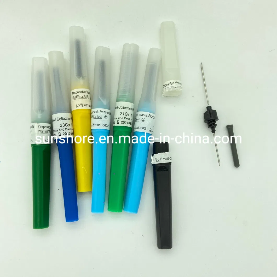 Disposable Safety Medical Blood Lancet Collection Needle Pen Type