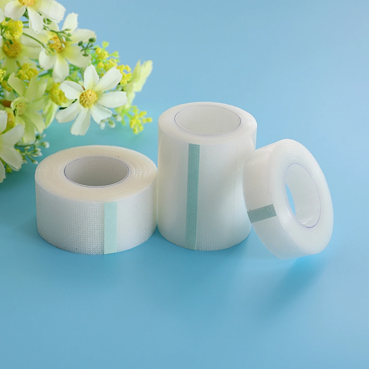 Hospital Perforated Plastic PE Semi-Transparent Medical Tape