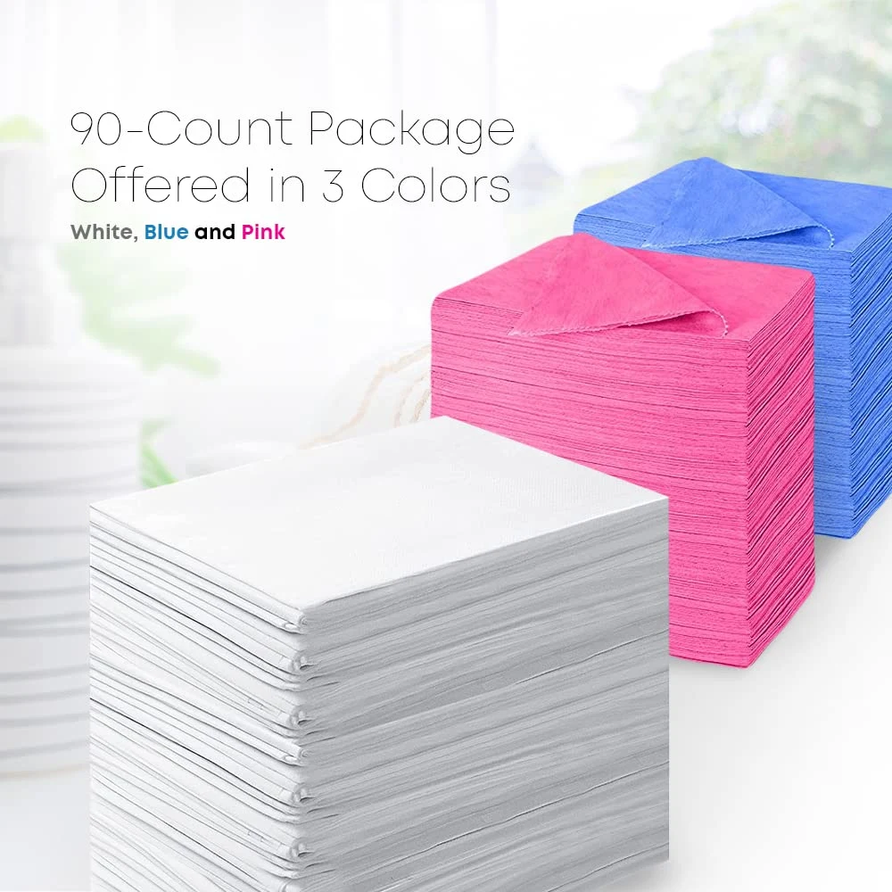 Disposable Massage Table Sheets - 60 Sheets Per Roll - Recyclable Nonwoven Fabric Disposable Bed Sheets for Massage, Tattoo, SPA