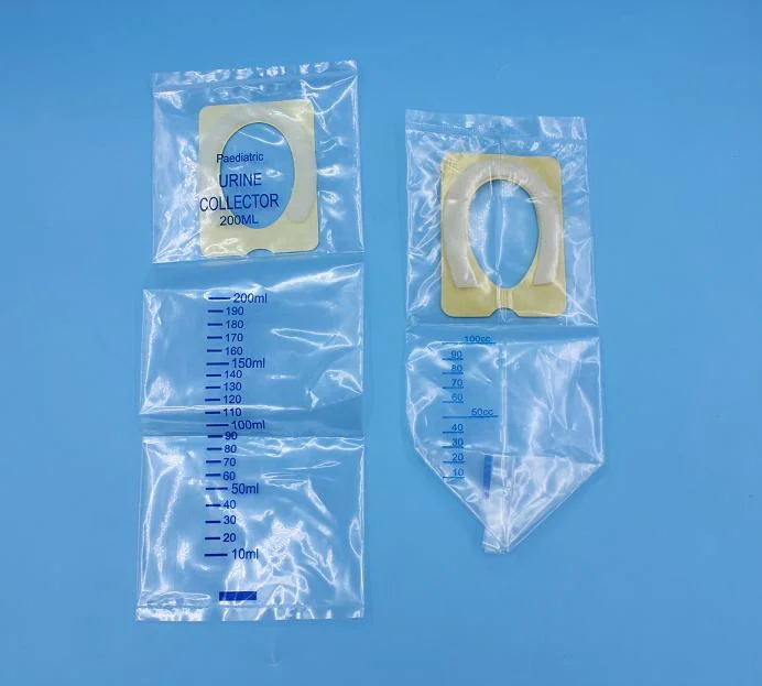 Disposable Non-Return Pediatric Urine Bag/Urine Collector