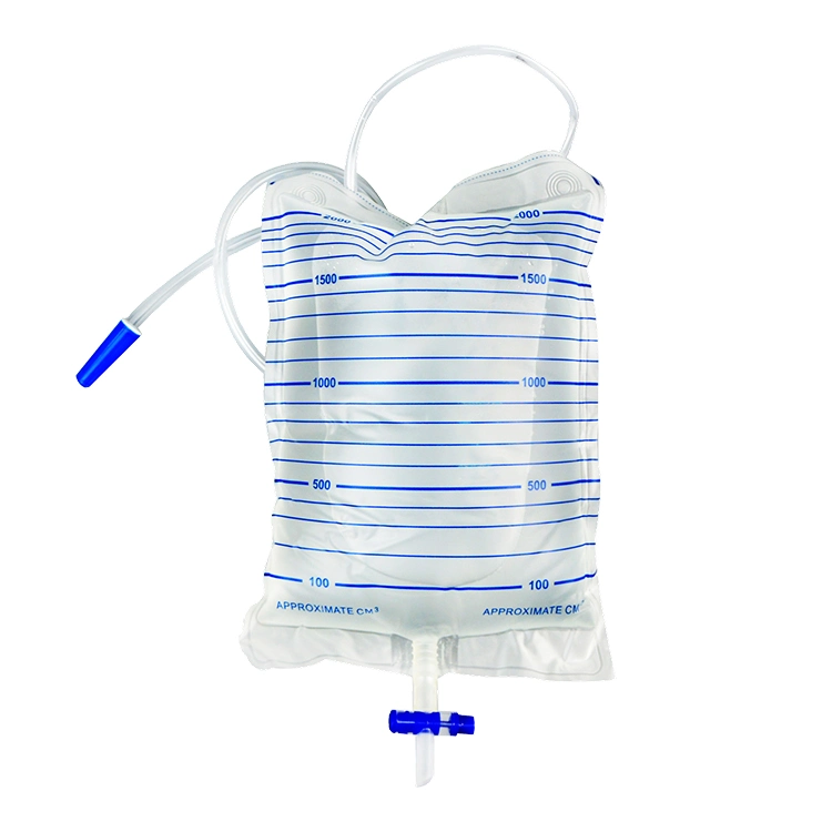 Disposable 2000ml Urinary Drainage Bag Urine Collection Bag Urine Bag