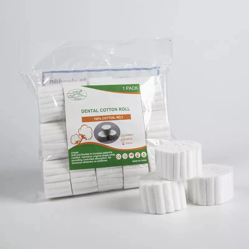 Factory Supply Disposable Hospital Surgical Use Sterile Dental Cotton Roll with CE