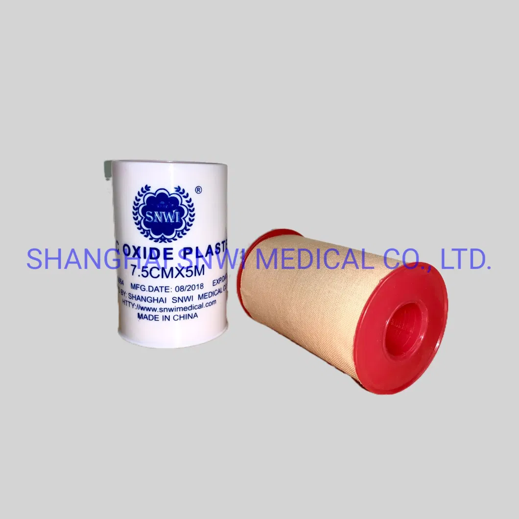 Hot Disposable Medical Surgical Zinc Oxide Adhesive Plaster for Hospital Use