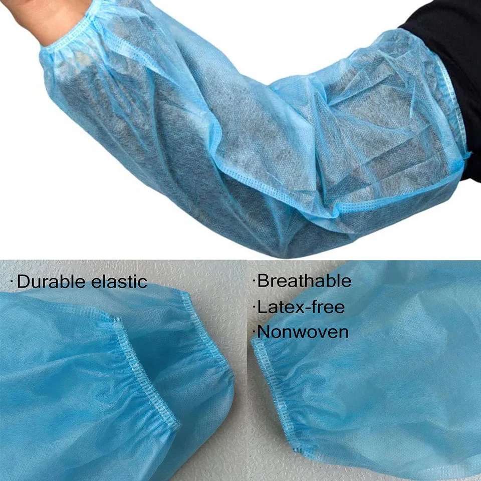 Disposable SMS PP Non Woven Arm Sleeve Cover