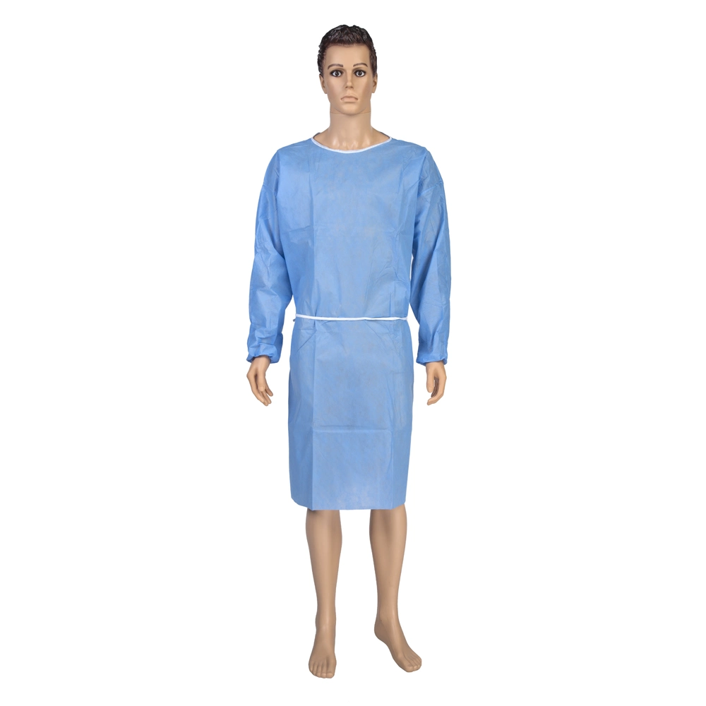 Single Use Lab Coat Disposable Safety Nonwoven Lab Coat